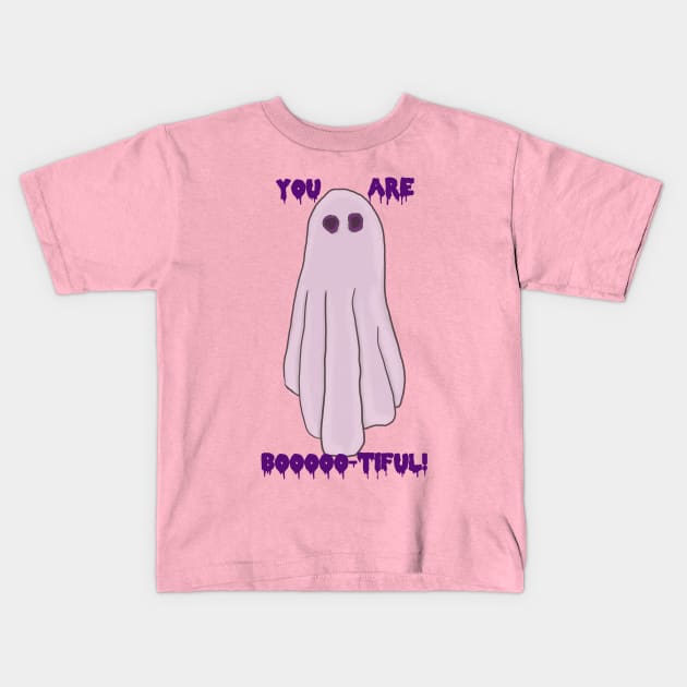 You are B00000-TIFUL! Kids T-Shirt by tesiamarieart